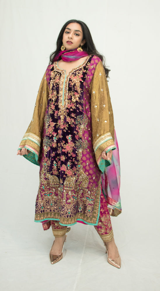 Purple Palachi wajoodclothing Purple Palachi wajoodclothing
